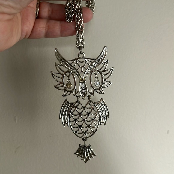 Jewelry - Vintage owl necklace
